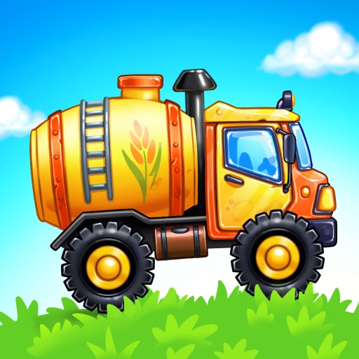 खेत और फसल - बच्चों का खेल आइकन