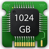 1024 GB Storage Space Cleaner: 1024 GB RAM Booster icon