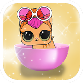 lol Surprise eggs dolls Pets games icon