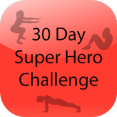 30 Day Super Hero Challenge icon