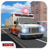City Ambulance Driving Game icon