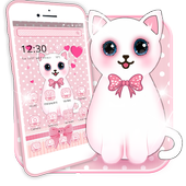 Cute Love Cat Theme icon