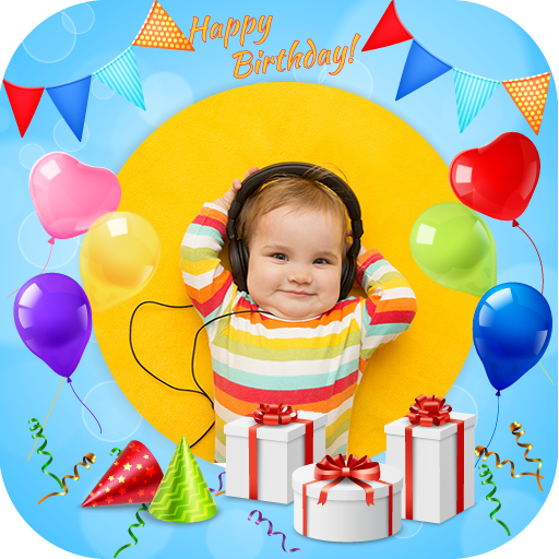 Birthday Photo Frame 2021 icon