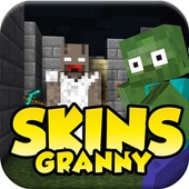 Horror Granny Skins for Minecraft PE icon