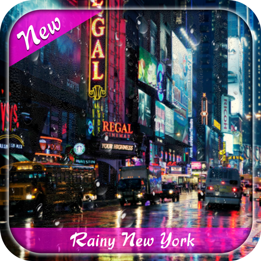 Rainy New York Live Wallpaper icon