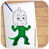 How to Draw PJ Masks Step By Step on 9Apps