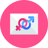 Asia friends network app icon