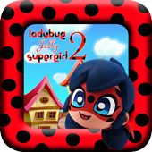 LadyBug Jelly Supergirl 2 icon