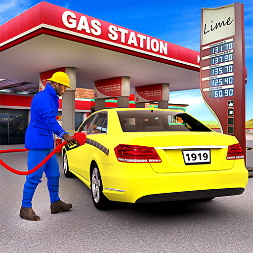 Car Gas Station Simulator Game icon