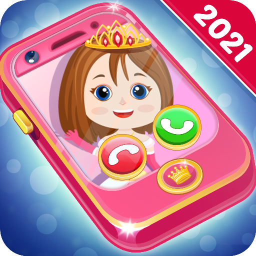 Pink Princess Baby Phone icon