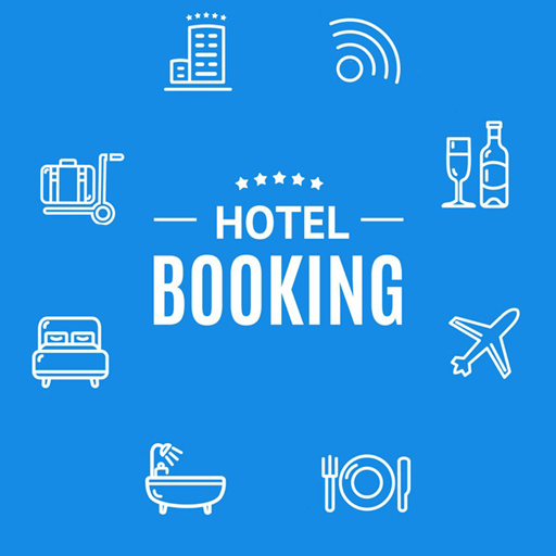 Hotel booking icon