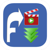 Video HD Downloader for Facebook Lite icon