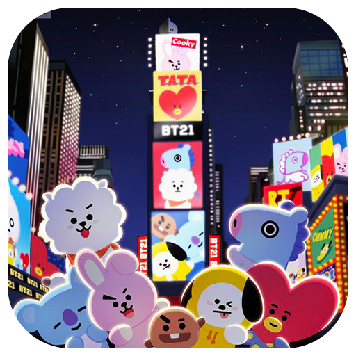 Kpop bt21 wallpapers HD With Cute BT21 icon