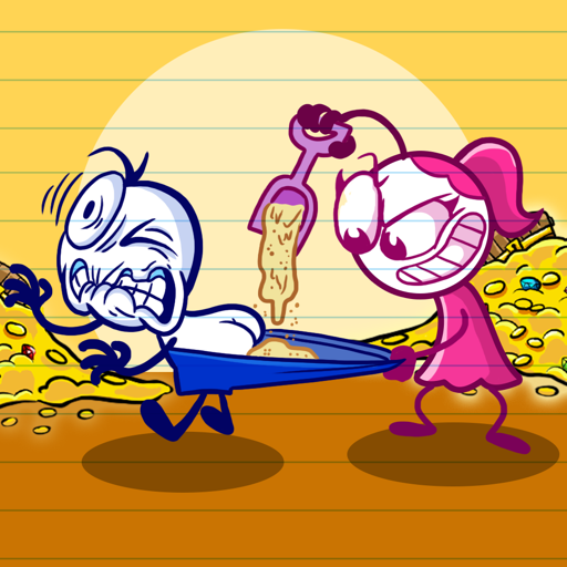 Pencil Boy -Pencilmation: Pull The Pin, save girl icon