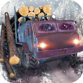 6x6 🌲 Timber 🚛 Trucks Simulator: Winter Logging icon
