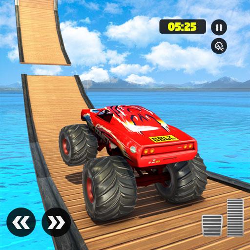 Crazy Monster Truck stuntman 3D icon