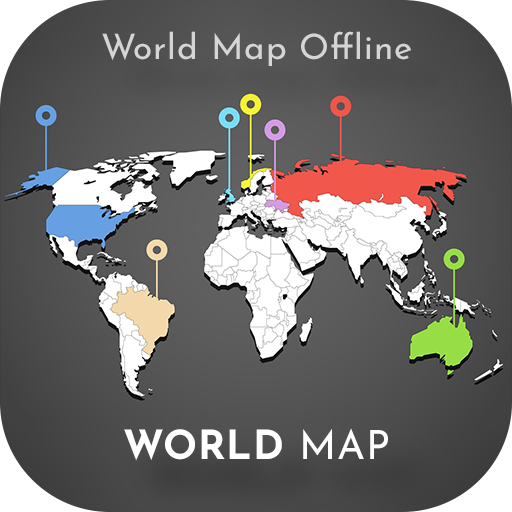 World Map Offline icon