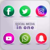 social networks & social media (one app)