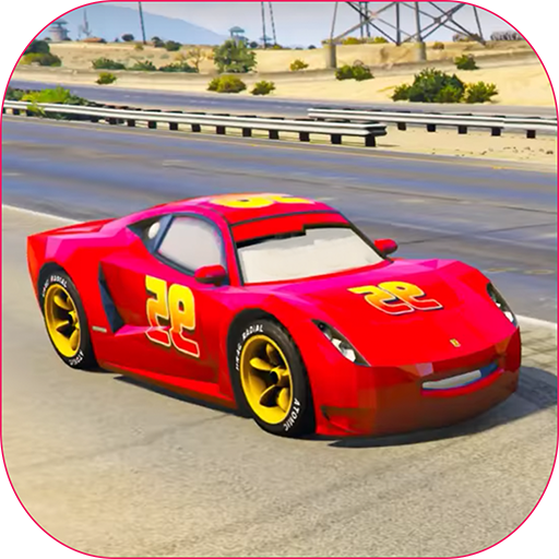 Splashy Superhero Vertigo Racing : Lightning Car icon