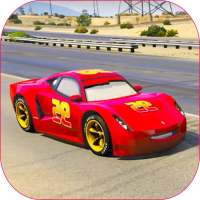 Splashy Superhero Vertigo Racing : Lightning Car