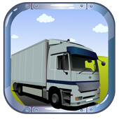 Grand truck driver icon