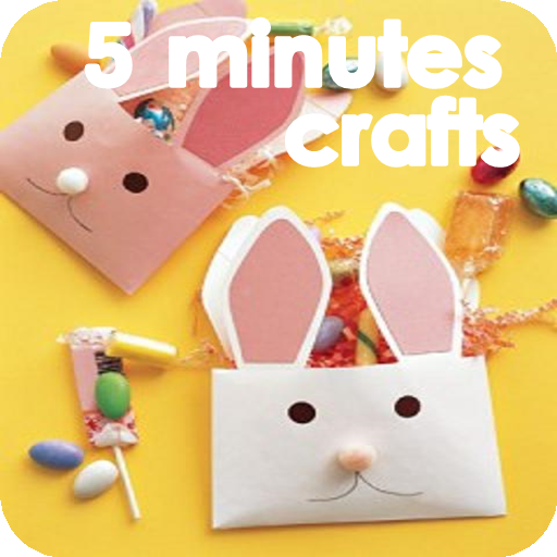 Crafts in five minutes icon