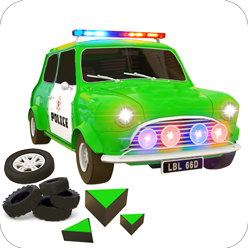 Learn Colors with Kids Car Race icon