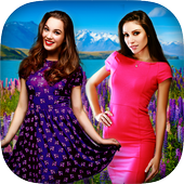 Twin Photos Stitch icon