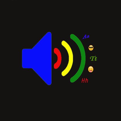 Emoji and Text Speaker(Speaker) icon