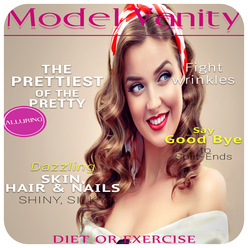 Magazine cover maker - magazine cover template icon