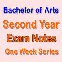 BA Second Year Exam Notes - One Week Series on 9Apps