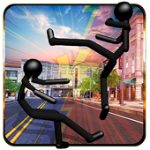 Clash Of Stickman: Shadow Ninja Invasion 3D Game icon