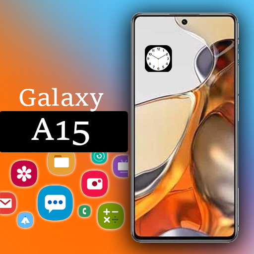 ikon Galaxy A15 Launcher 2023 theme