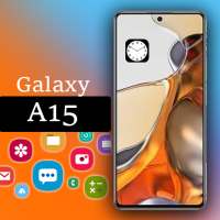 Galaxy A15 Launcher 2023 theme on 9Apps