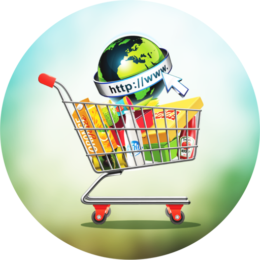 Shop And Save online hyper market icon