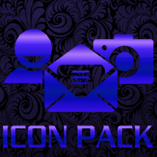 ICON PACK BLUE METAL THEME icon