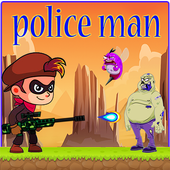 Policeman Shooter Hero Games Military icon