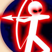 Archer Bow: Stickman White icon