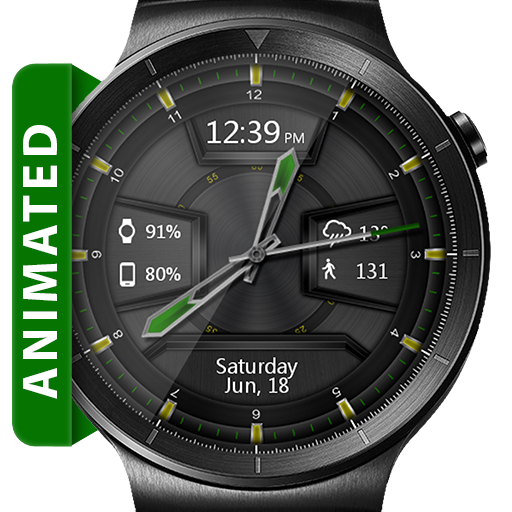 Daring Graphite HD Watch Face иконка