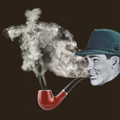 Pipe Smoking Screen lock icon