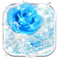 Clavier Rose Diamant Bleu