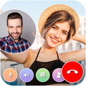 LiVi : Live Video Call &amp; Random Chatting App icon