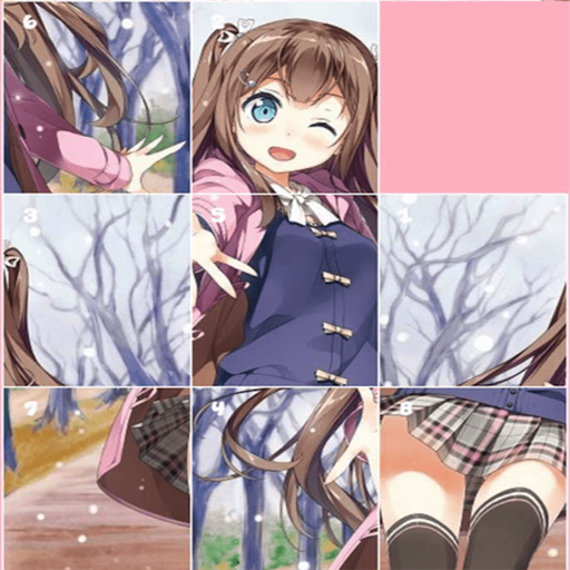 Anime Girl Puzzle Xep Hinh icon