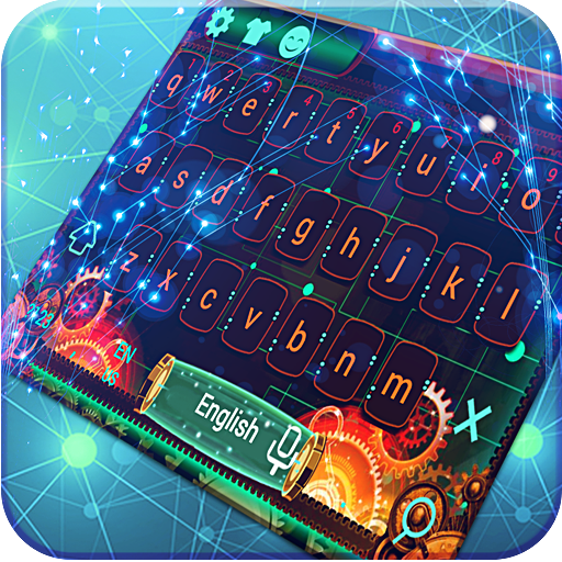 Starry Circuit Board Current Tech Keyboard Theme icon