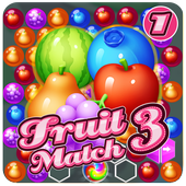 Jewel Fruit Candy - match 3 game icon