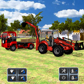 Excavator Crane Driver Simulator - Excavator pro أيقونة