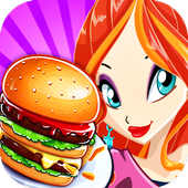 Top Burger Winks Cooking Game icon