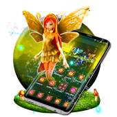 Magic Fairy Land 3D Launcher Theme