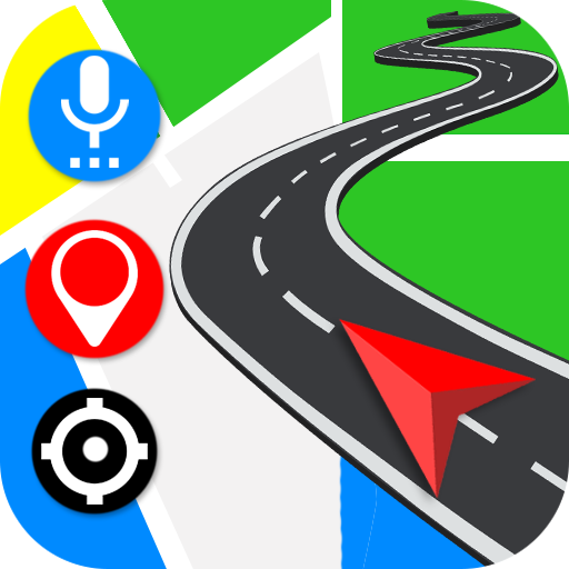 GPSナビゲーション：ロードマップ運転と道順 icon