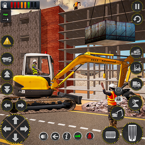 Real Construction Sim Offline icon